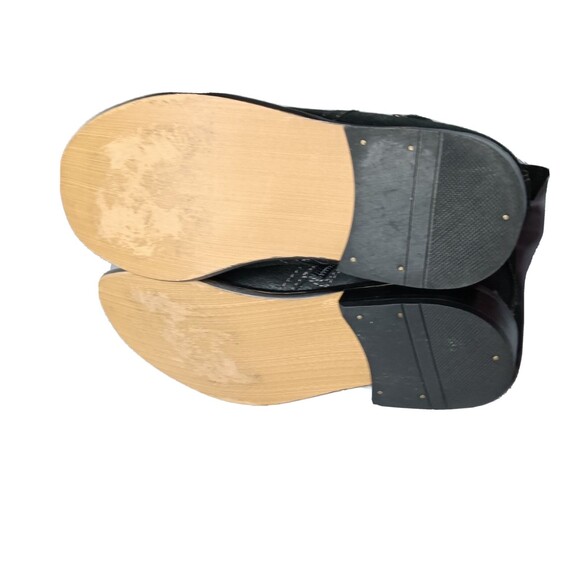 Red Tape Cyril Chukka Boots Men's Size 9.5 Nubuck Leather Black - Picture 5 of 9